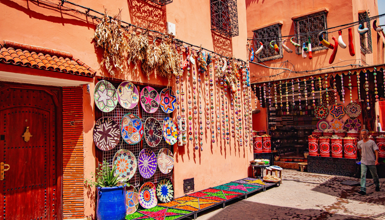 Marrakech weather medina souks best month to visit Morocco