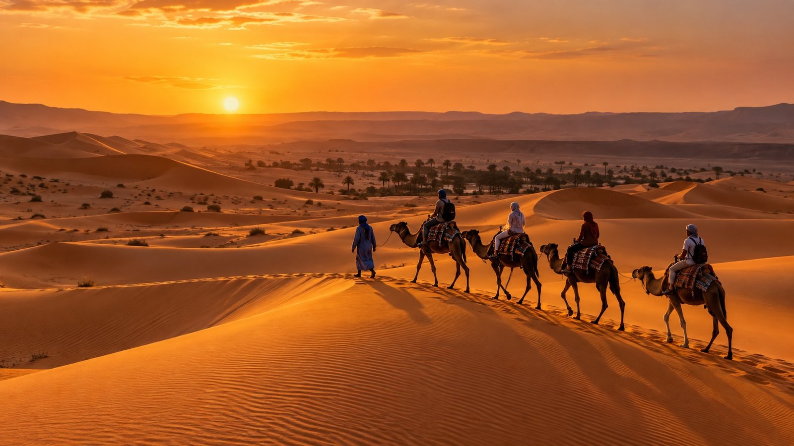 Sunrise Views — Erg Chebbi Desert